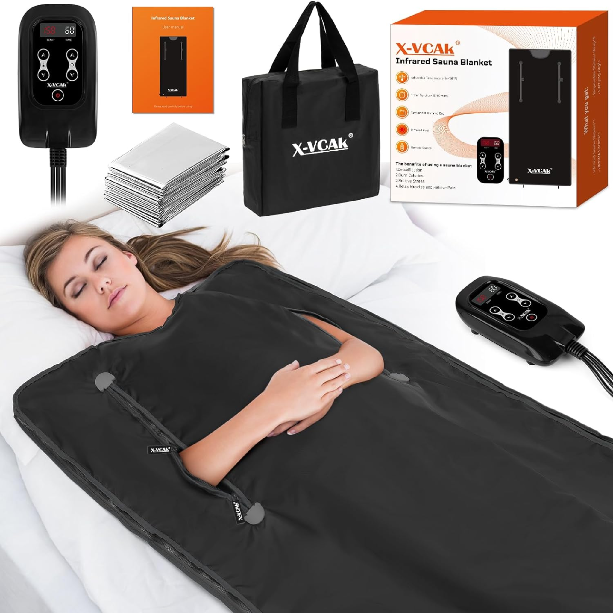 X-Vital Pro Infrared Blanket Sauna
