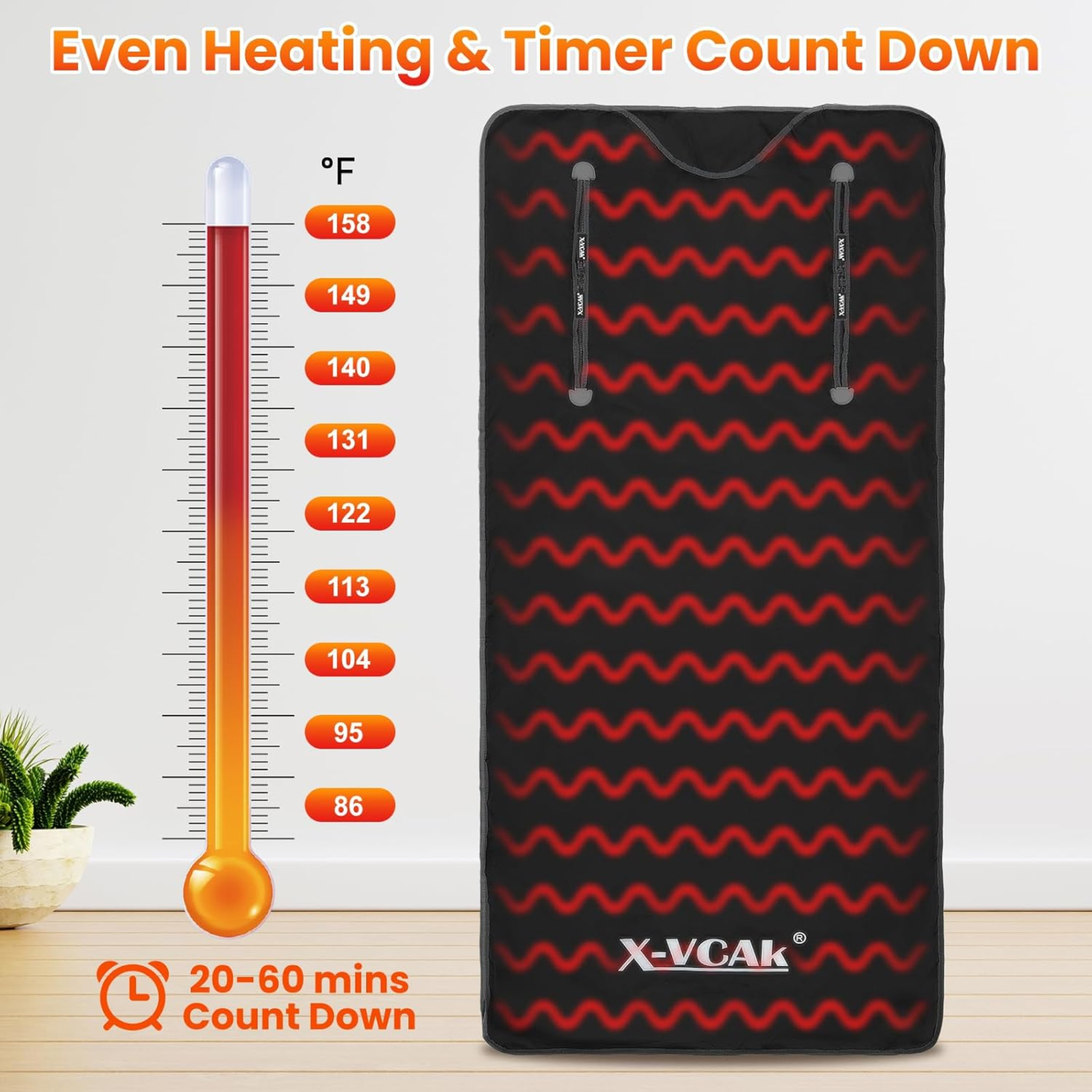 X-Vital Pro Infrared Blanket Sauna