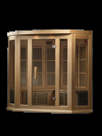 Dynamic Infrared Maxxus 3 - Person Bluetooth Compatible FAR Infrared Sauna in Hemlock