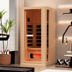 Single Sauna, Home Sauna, Low EMF Far Infrared Sauna, Home Spa Sauna,Infrared Saunas for Home