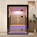 Thermora Luxury 2-Person Canadian Hemlock Wood Far Infrared Home Sauna (SAK02184)